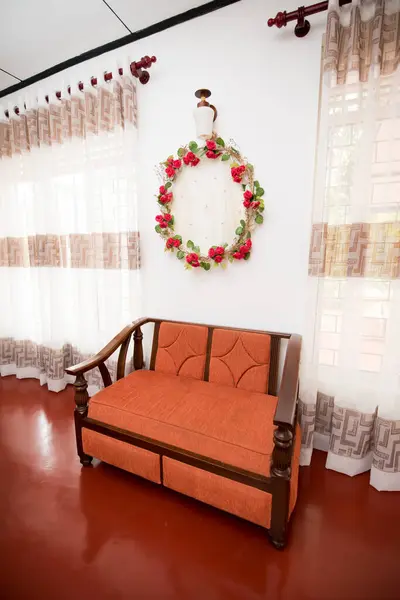 Seti olan güzel Duvar Çiçeği dekorasyonu