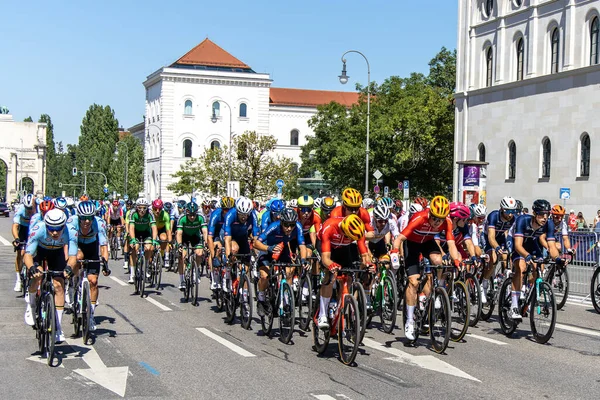 Munich Germany Aug 2022 Competitors European Championships 2022 Mens Cycling — Stok fotoğraf