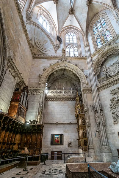 Interior Burgos Cathedral Castilla Leon Spain Unesco World Heritage Site — Foto Stock