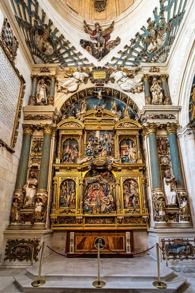 Interior Burgos Cathedral Castilla Leon Spain Unesco World Heritage Site —  Fotos de Stock