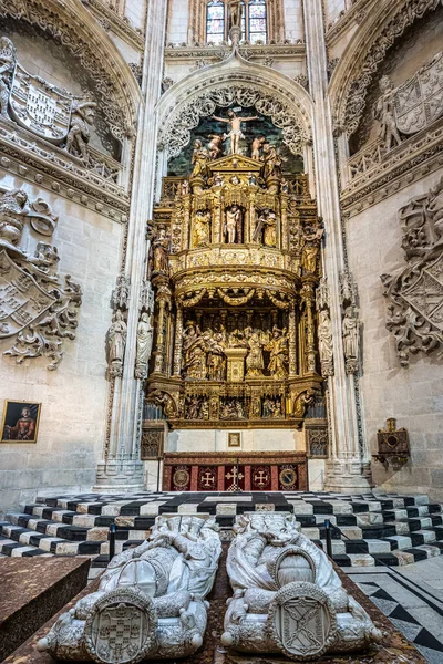 Interior Burgos Cathedral Castilla Leon Spain Unesco World Heritage Site —  Fotos de Stock