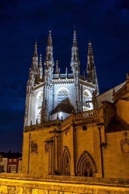 The Burgos Cathedral in Castilla y Leon, Spain was declared Unesco World Heritage Site. Erected on top a Romanesque temple, the cathedral was built following a Norman French Gothic model.