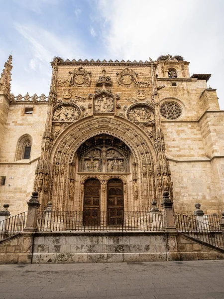 Church Saint Mary Santa Maria Real Aranda Duero Burgos Spain — 스톡 사진