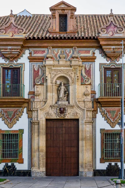 科尔多瓦 西班牙 2022年11月3日 Baroque Palacio Merced Cordoba Plaza Colon Palacio — 图库照片