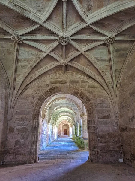 Interior Mosteiro Oseira Ourense Galiza Espanha Monastério Santa Maria Real — Fotografia de Stock