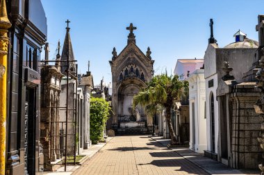 La Recoleta Cemetery, Cementerio de la Recoleta, a cemetery located in the Recoleta neighbourhood of Buenos Aires, Argentina.