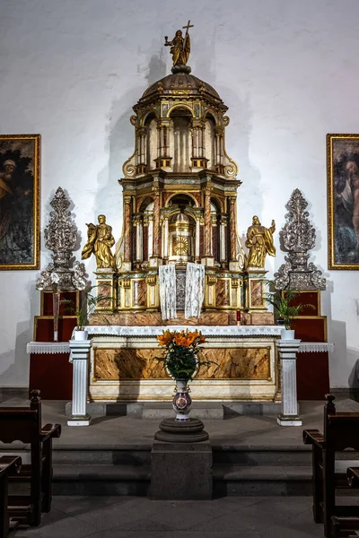 Interieur Van Kathedraal Van Santa Ana Las Palmas Canarische Eilanden — Stockfoto