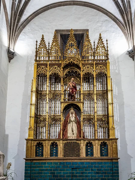 stock image Interior of Cathedral of Santa Ana in Las Palmas, Canary Islands, Spain. It is a Roman Catholic church situated within the Vegueta neighborhood