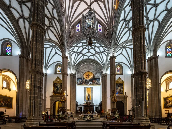 Inredning Katedralen Santa Ana Las Palmas Kanarieöarna Spanien Det Romersk — Stockfoto