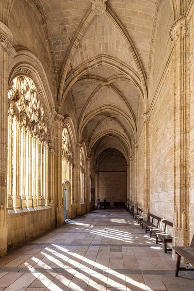 Interiér Catedral Santa Maria Segovia Historickém Městě Segovia Castilla Leon — Stock fotografie