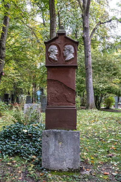 München Deutschland 2022 Blick Auf Den Berühmten Alten Nordfriedhof München — Stockfoto