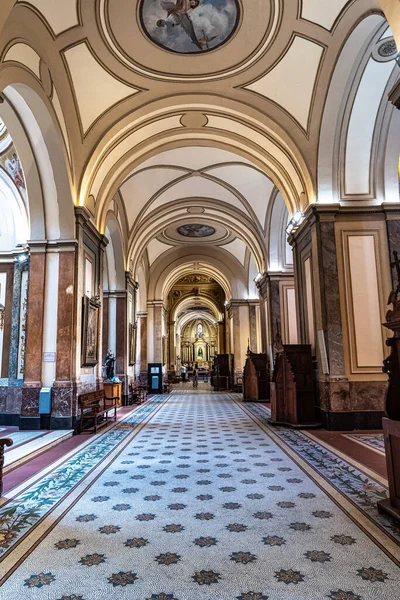 Interior Catedral Metropolitana Buenos Aires Argentina Esta Uma Atração Viagem — Fotografia de Stock