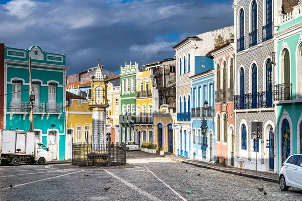 브라질 살바도르 바히아의 안토니오의 역사적 지역에 — 스톡 사진
