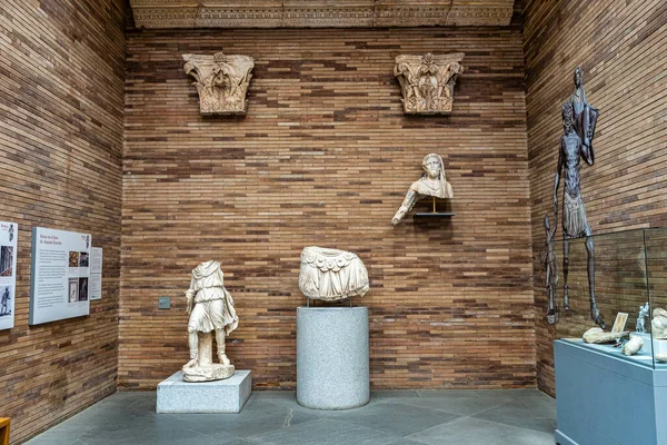 Merida Spain Oct 2022 National Museum Roman Art Projected Famous — Stock Photo, Image