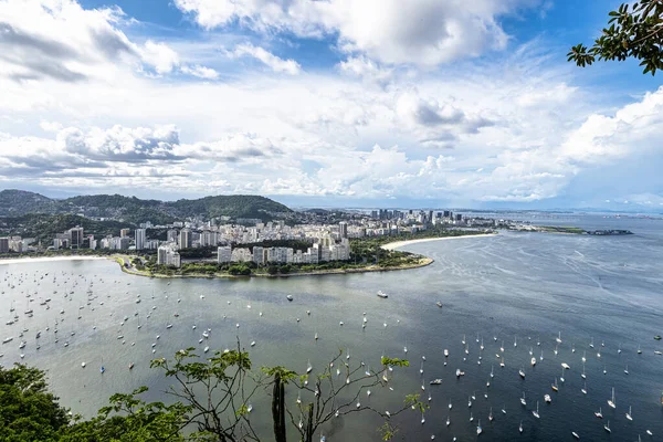 Vista Bahía Guanabara Río Janeiro Brasil — Foto de Stock