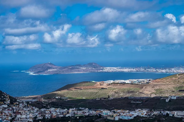 stock image Stunning View from Mirador de la Montana de Arucas, Mountain of Arucas ,Gran Canaria, Spain,