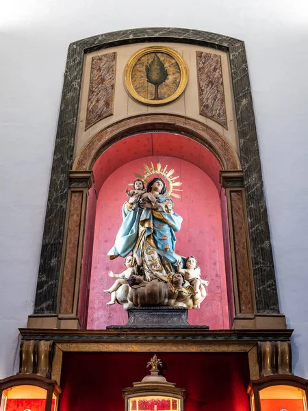 Interior Catedral Santa Ana Las Palmas Ilhas Canárias Espanha Uma — Fotografia de Stock