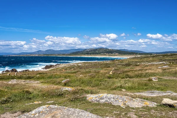 stock image The Beach of Corrubedo Natural Park in Galicia, Northern Spain in Europe