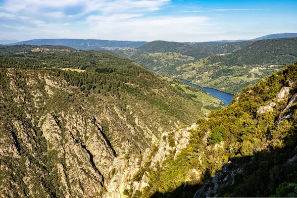Beautiful View Canyon Del Sil Balcones Madrid Parada Sil Galicia — Stock Photo, Image