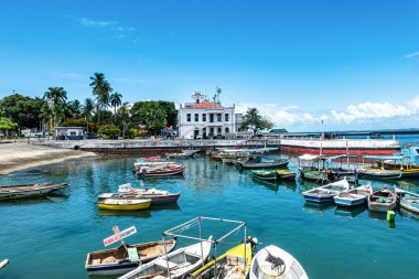 Brezilya, Güney Amerika 'daki eski Salvador da Bahia limanı