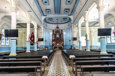Igreja Matriz Sao Virgilio Kilisesi Nova Trento, Santa Catarina, Brezilya