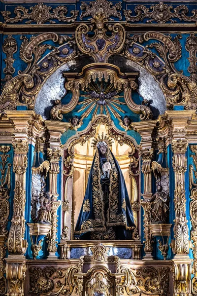 Внутрішня Частина Базиліки Nuestra Senora Del Pilar Our Lady Pilar — стокове фото