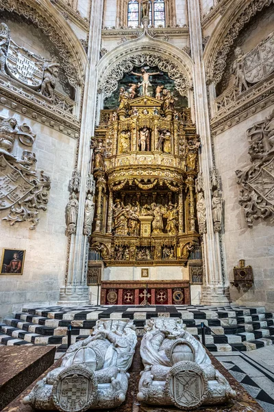 Burgos España Junio 2023 Interior Catedral Burgos Castilla León España —  Fotos de Stock