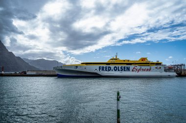 Gran Canaria, İspanya - 26 Şubat 2023: Puerto de Las Nieves, Gran Kanarya, İspanya.