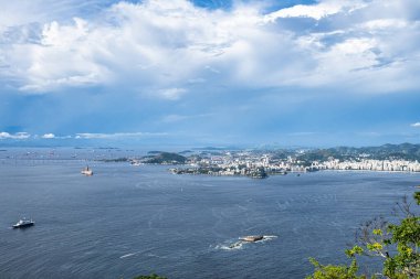 Brezilya, Rio de Janeiro 'daki Guanabara Körfezi manzarası