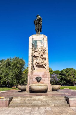 Uruguay Meydanı 'ndaki Artigas Anıtı, Arjantin' deki Buenos Aires
