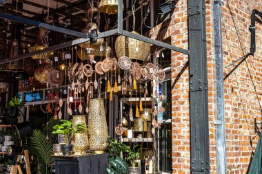 Tigre 'deki Puerto de Frutos Pazarı, Arjantin' in Buenos Aires Eyaleti