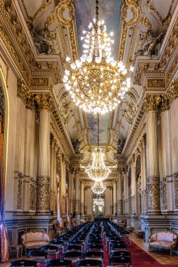 Teatro Colon, Colon Theater, dünyanın en iyi opera salonlarından biri, Buenos Aires 'in kültürel ikonu, 1857' de Buenos Aires, Arjantin 'de açıldı.