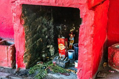 Buenos Aires, Arjantin - 16 Aralık 2023: Arjantin, Buenos Aires 'teki La Boca mahallesindeki Caminito caddesinde renkli binalar. Tango 'nun doğduğu liman bölgesiydi.