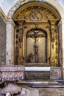 Yeni Coimbra Katedrali, Se Nova de Coimbra in, Portekiz. 1543 'te şehirde kurulan Coimbra Cizvit Formasyon Evi' nin önceki bölümlerinde...