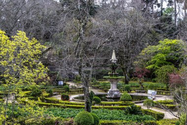 Portekiz 'deki Coimbra Üniversitesi Botanik Bahçesi. Bahçe 18. yüzyılda kuruldu ve şehirdeki en popüler yerlere ait..