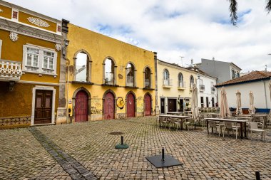 Tavira 'nın tarihi merkezi, 1266' da kurulan şehir, Güney Portekiz 'de Algarve.