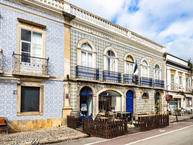 Tavira 'nın tarihi merkezi, 1266' da kurulan şehir, Güney Portekiz 'de Algarve.