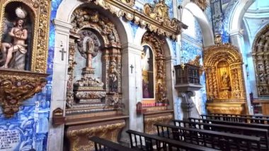 Portekiz 'in Viana do Castelo şehrindeki Misericordia Kilisesi.