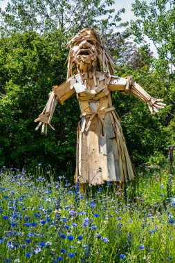 2024 Kirchheim, Bavyera, Almanya 'daki State Garden Show' dan izlenimler