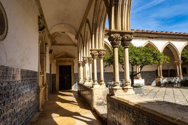 İsa Tarikatı Manastırı 'nın ana manastırı, Portekiz, Tomar' daki Convento de Cristo..