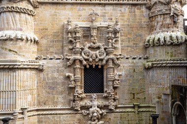 İsa Tarikatı Manastırı 'nın ana manastırı, Portekiz, Tomar' daki Convento de Cristo..