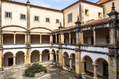 İsa Tarikatı Manastırı 'nın ana manastırı, Portekiz, Tomar' daki Convento de Cristo..