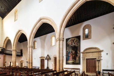 Portekiz, Portekiz ve Avrupa 'daki Praca da Republica meydanındaki Igreja de Sao Joao Baptista kilisesinin içinde.