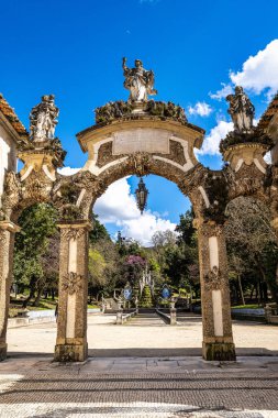 Denizkızı Bahçesi, Jardim da Sereia Portekiz 'de Coimbra' nın merkezinde. 18. yüzyıl halk parkı