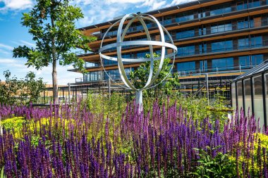 2024 Kirchheim, Bavyera, Almanya 'daki State Garden Show' dan izlenimler