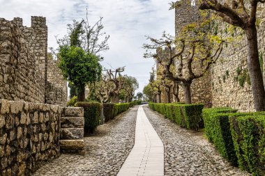 Portekiz 'deki Montemor-o-Velho köyünün heybetli kalesi ortaçağ Mondego' sunun ana kalesidir.