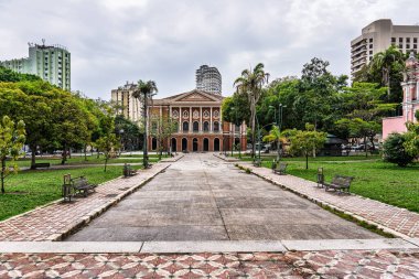 Praca Da Republica, Brezilya 'daki Belem do Para Cumhuriyet Parkı