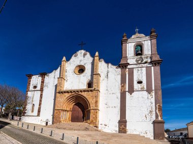 Silves kasabasında Silves Katedrali, Portekiz 'de Algarve