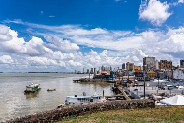 Belem şehri, Forte do Presepio, nam-ı diğer Forte Castelo do Senhor Santo Cristo do Presepio de Belem in Belem, Para, Brazil. Karşılaşma Müzesi 'ne ev sahipliği yapıyor.