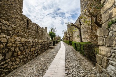 Portekiz 'deki Montemor-o-Velho köyünün heybetli kalesi ortaçağ Mondego' sunun ana kalesidir.